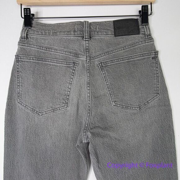 New! Madewell The '90s Straight Jean in Burwick Wash: Cross-Tab Edition, 26 - Picture 9 of 15